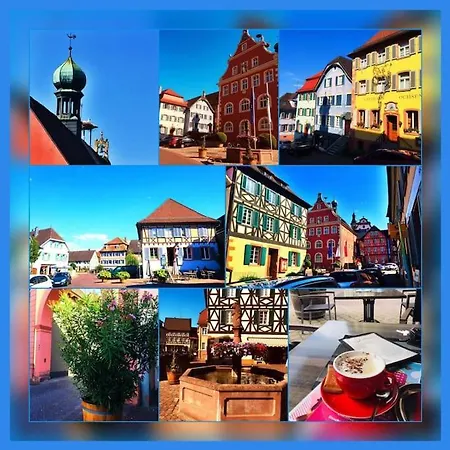 Apartamento Fewo-barbara, Ruhige Lage, 15 Min. Zum Europapark Ettenheim